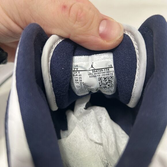 Nike Shoes Air Jordan Air Jordan 1 Mid GS “Obsidian” 2024 - Picture 8 of 8